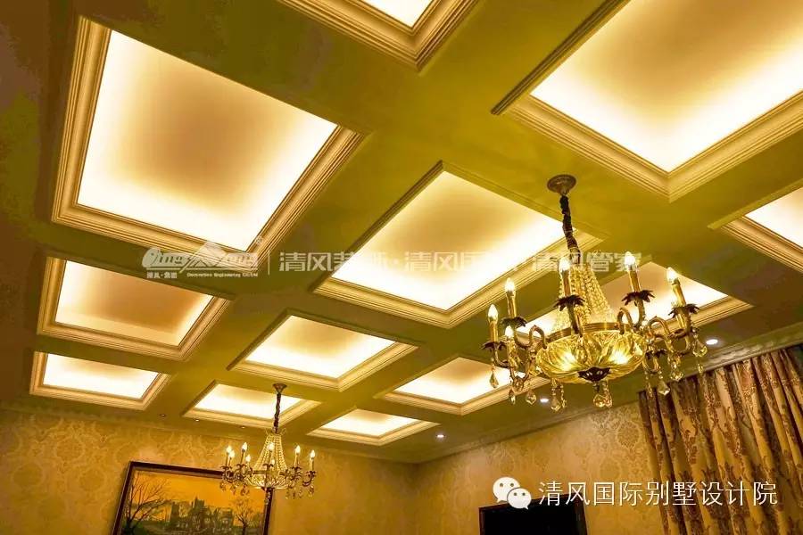 實拍清風裝飾，美式古典樣板房，體味得體有度的優雅