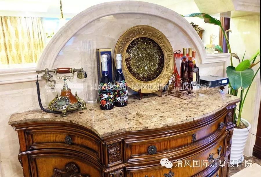 實拍清風裝飾，美式古典樣板房，體味得體有度的優雅