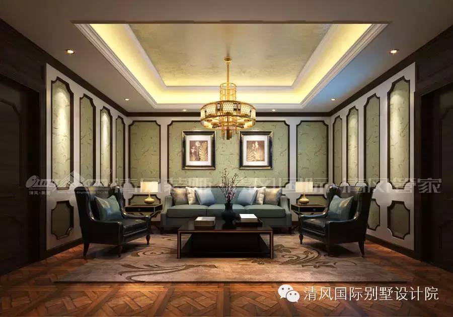 美式家裝，多元素融合華麗風，讓經典優(yōu)雅成為生活主旋律