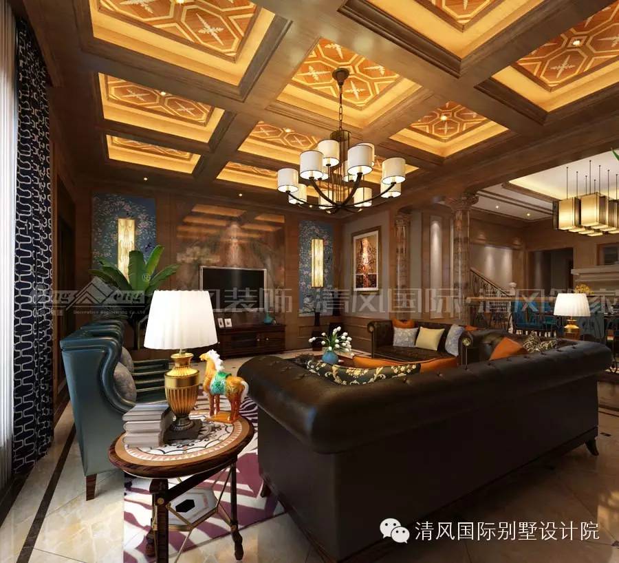 美式家裝，多元素融合華麗風，讓經典優(yōu)雅成為生活主旋律