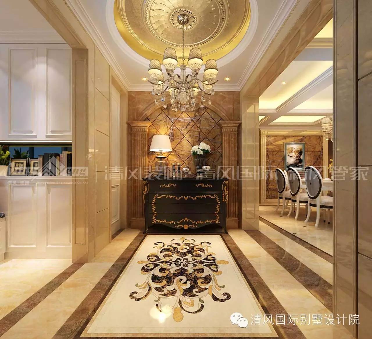 經(jīng)典歐式設(shè)計(jì)，盡顯高貴和奢華！