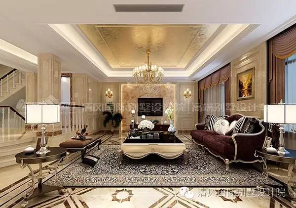 歐式華麗風，與大宅相得益彰的家裝設計