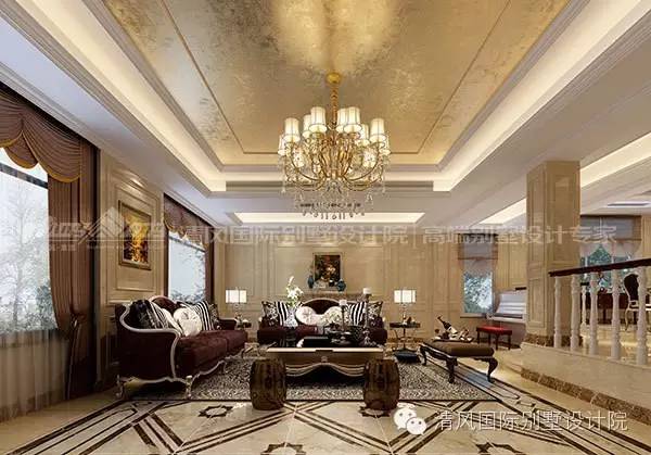 歐式華麗風，與大宅相得益彰的家裝設計