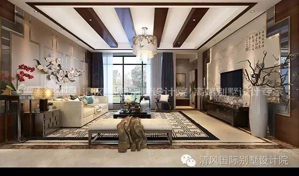 用新中式家裝風格設計，為生活添加一點古典文化氣韻。