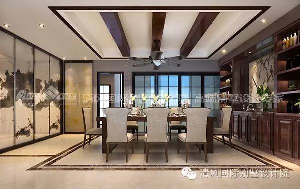 用新中式家裝風格設計，為生活添加一點古典文化氣韻。