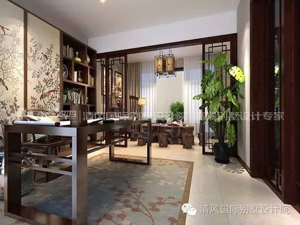 用新中式家裝風格設計，為生活添加一點古典文化氣韻。