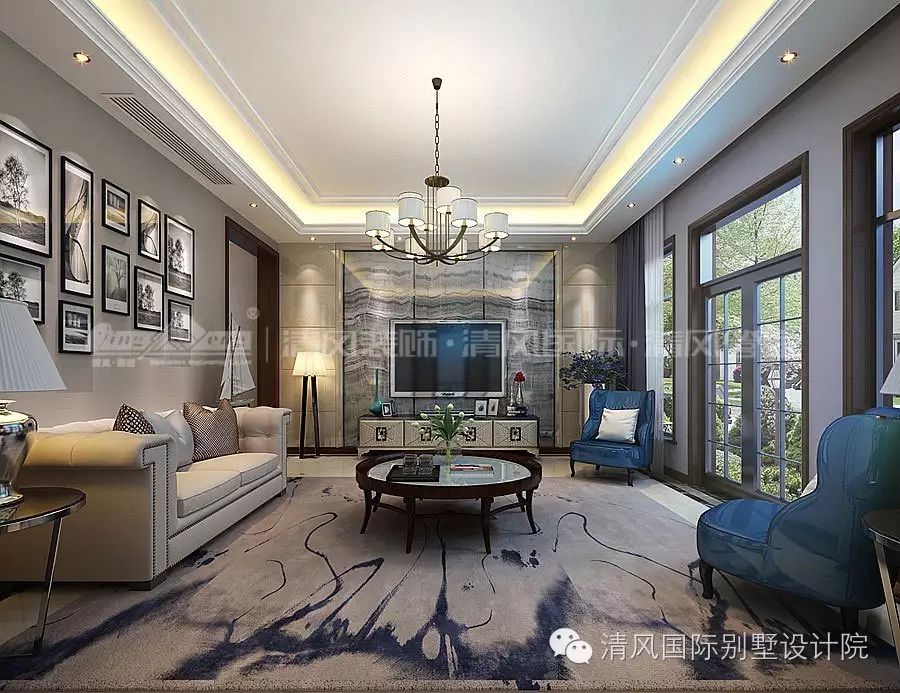 美式家裝設計，體驗一種自在、隨意的不羈生活方式