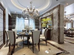 用美式家裝強大的包容性，表現生活中的優雅、隨性。