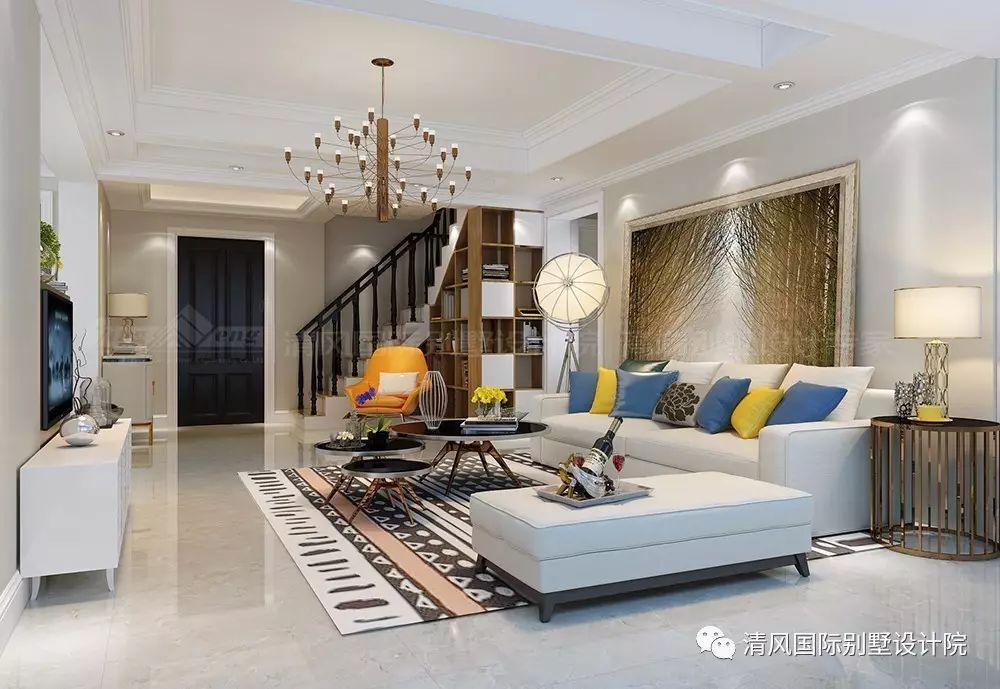 賞·析 | 巧用色彩，讓極簡北歐風(fēng)更加明媚。