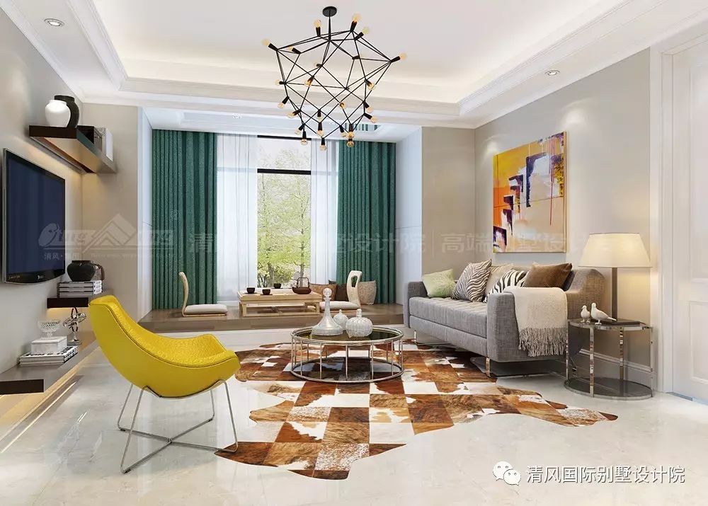 賞·析 | 巧用色彩，讓極簡北歐風(fēng)更加明媚。