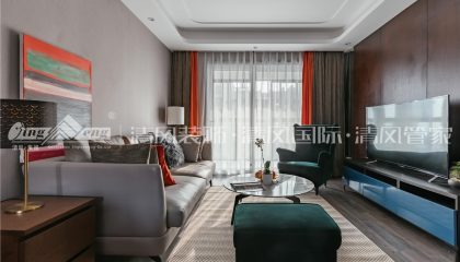 蘇州環秀湖花園裝修實景