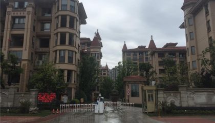 中南錦苑-蘇州清風裝飾在建工地