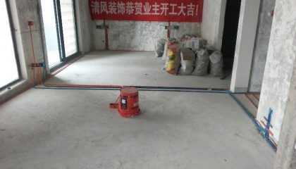 保利獨墅-蘇州清風裝飾在建工地