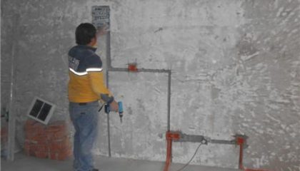 保利獨墅-蘇州清風裝飾在建工地