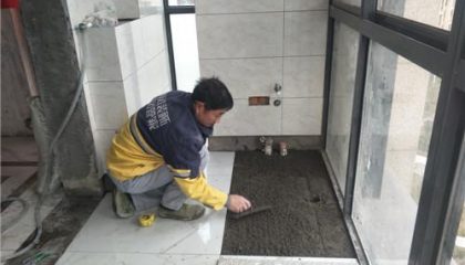 保利獨墅-蘇州清風裝飾在建工地
