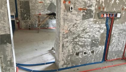 奧林清華在建工地-施工工藝形象質量標準規范驗收