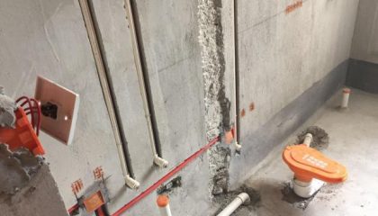 荷瀾庭在建工地-施工工藝形象質量標準規范驗收