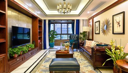 蘇州藍光實景裝修實景