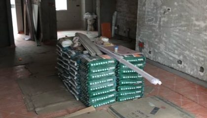 中央綠地廣場在建工地-施工工藝形象質量標準規范驗收