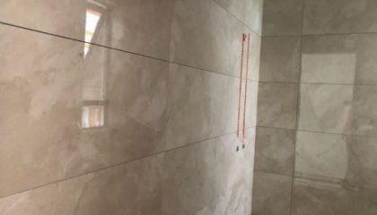 山湖一號瓦工階段