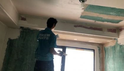 山湖一號在建工地-施工工藝形象質量標準規范驗收