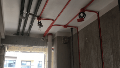 金科廊橋在建工地-施工工藝形象質量標準規范驗收