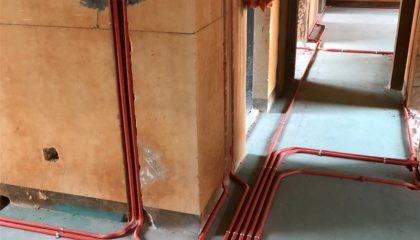 吳江萬象府水電階段