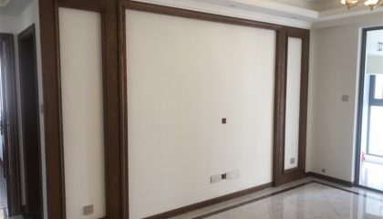 齊門(mén)人家油漆階段