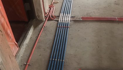 東湖大郡在建工地-施工工藝形象質量標準規范驗收