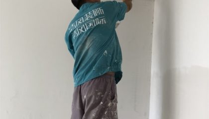 東湖大郡油漆階段