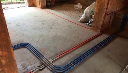 都市花園水電階段