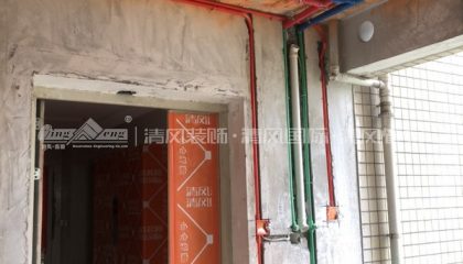 楓情水岸水電階段