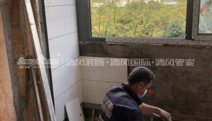 蘇州東湖大郡瓦工階段