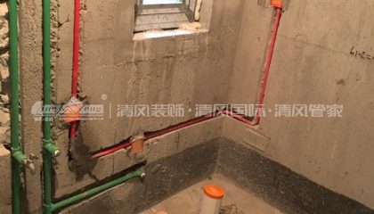 蘇州秦馀山莊水電階段