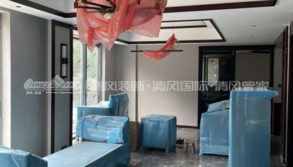 蘇州秦馀山莊安裝階段