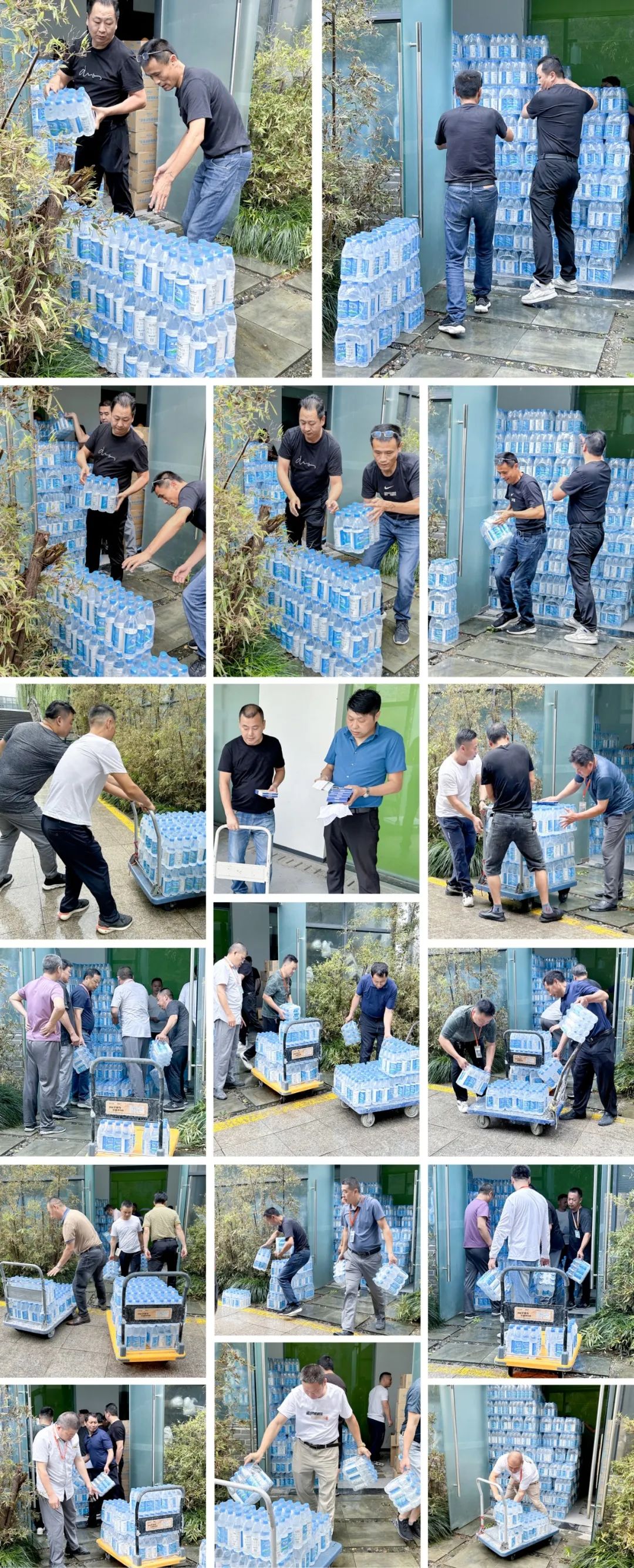 我們·清風 | 清風裝飾夏日工地送清涼，感謝匠人！