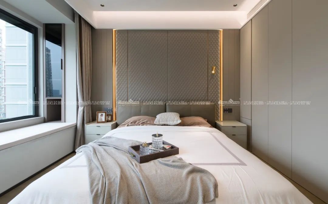 賞·析|198㎡現(xiàn)代輕奢，與精致主義撞個(gè)滿(mǎn)懷！