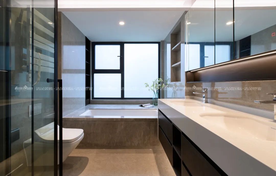 賞·析|198㎡現(xiàn)代輕奢，與精致主義撞個(gè)滿(mǎn)懷！