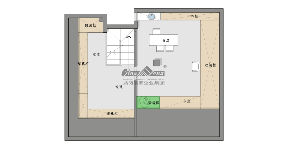 賞·析|300㎡輕法混搭風(fēng)，時(shí)尚溫馨感拉滿！