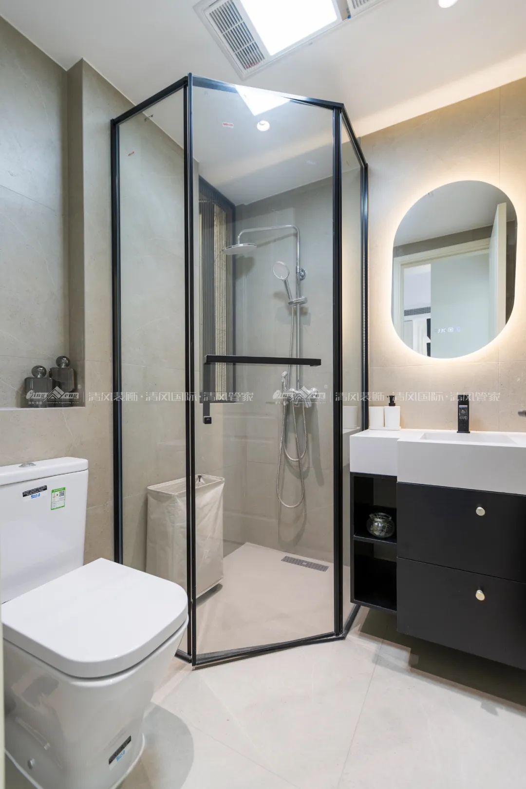 賞·析|300㎡輕法混搭風(fēng)，時(shí)尚溫馨感拉滿！