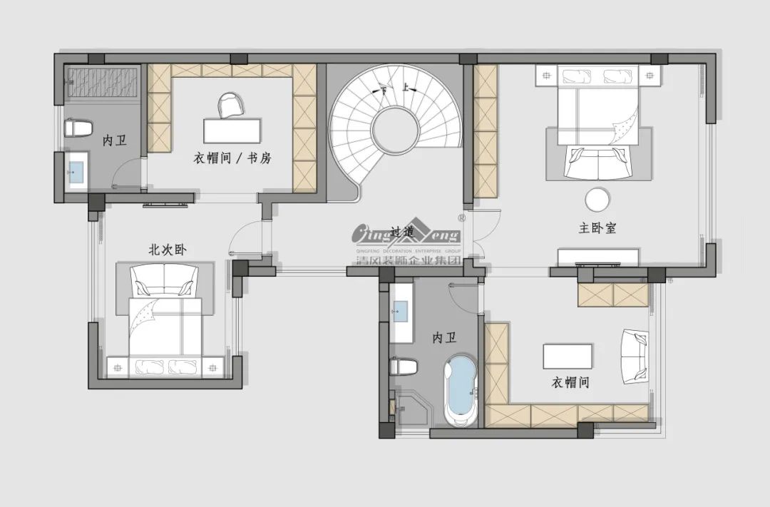 賞·析|396㎡現(xiàn)代簡約，自由之邸