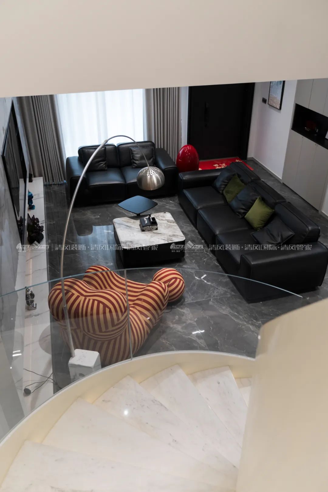 賞·析|396㎡現(xiàn)代簡約，自由之邸