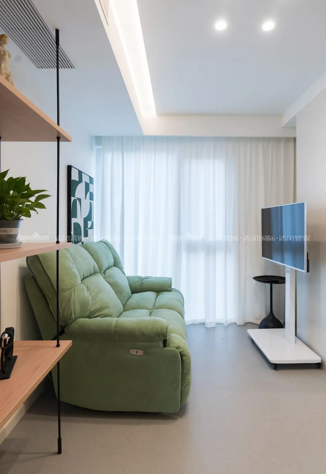 賞·析|120㎡原木奶油風，恬靜優雅，溫柔可觸