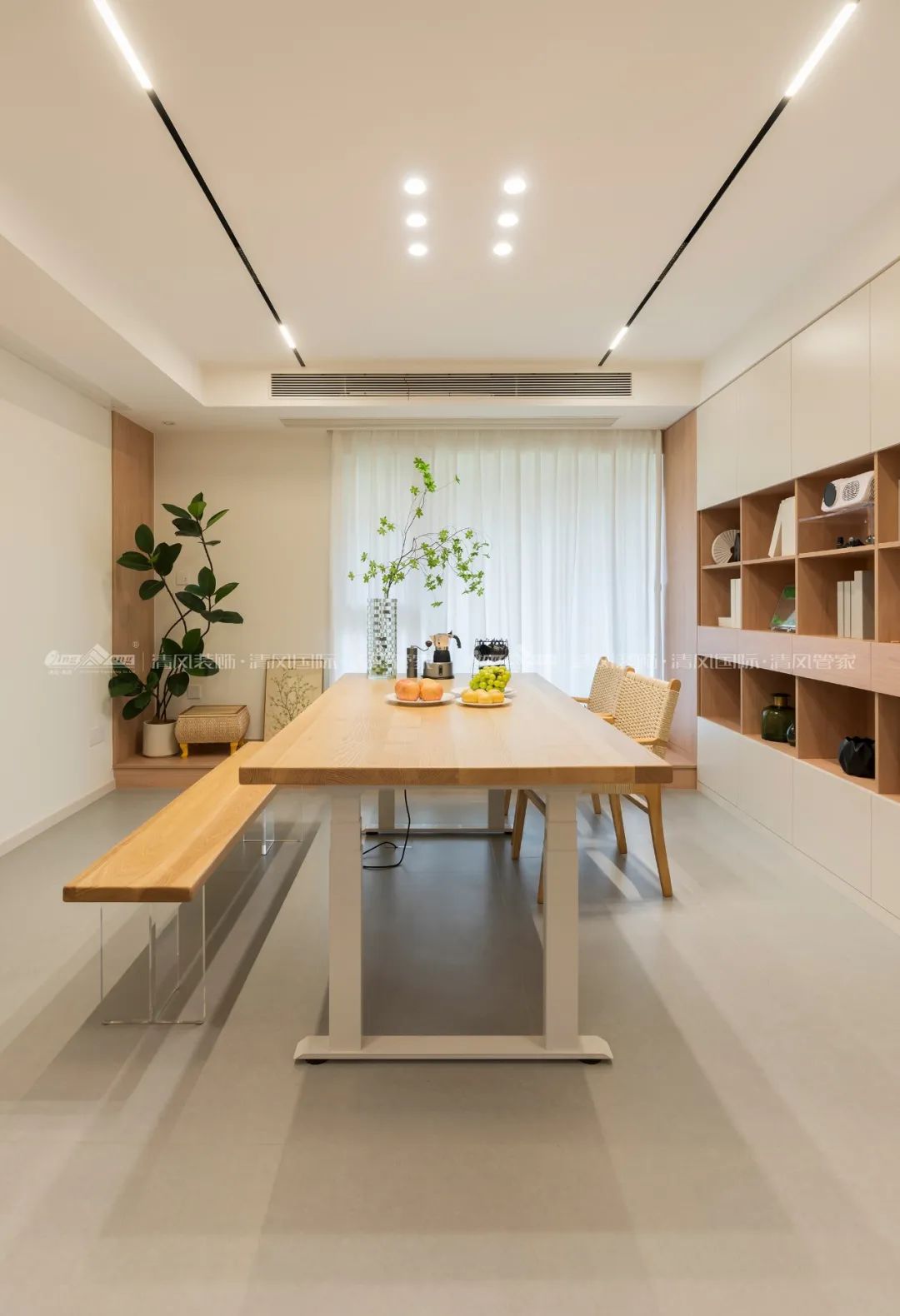 賞·析|120㎡原木奶油風，恬靜優雅，溫柔可觸