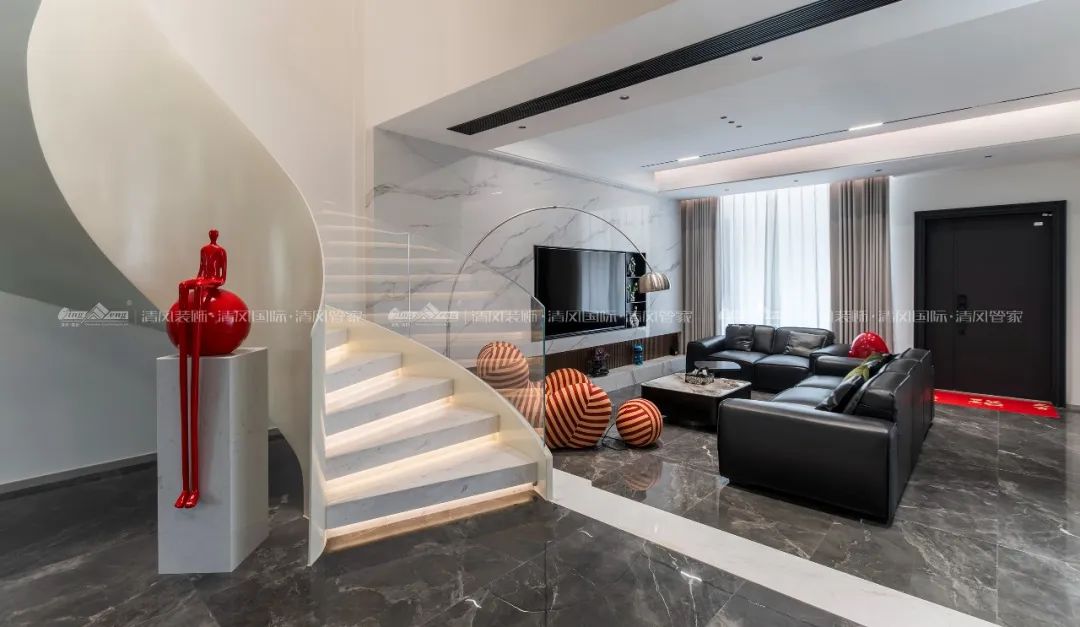 賞·析|396㎡現(xiàn)代簡約，自由之邸