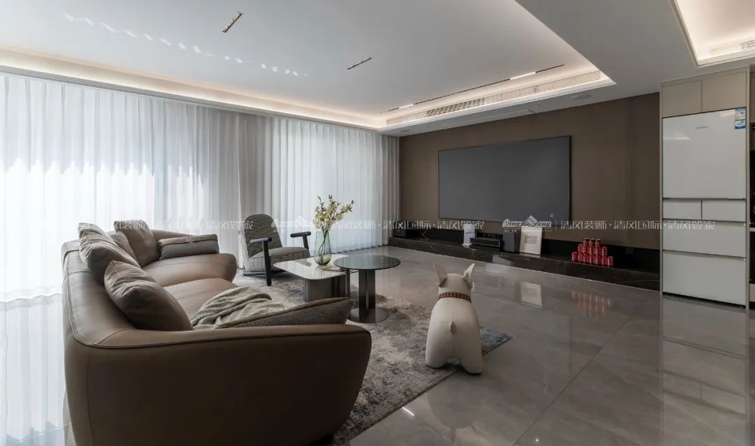 賞·析|180㎡現代簡約，探索家的生活軌跡