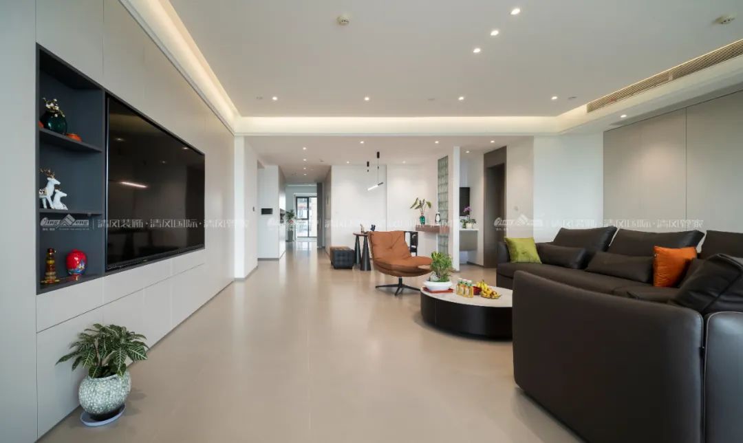 賞·析|236㎡現(xiàn)代簡約，歸心之居太好住啦！