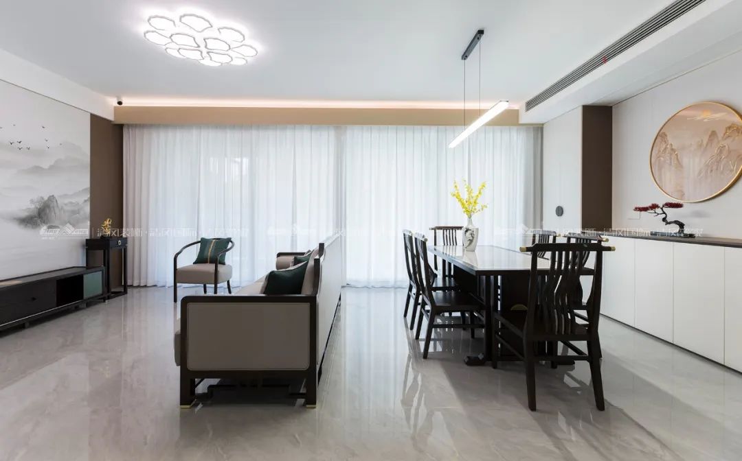 賞·析|145㎡新中式，悠然自得盡在掌握