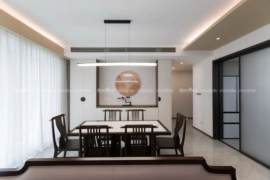 賞·析|145㎡新中式，悠然自得盡在掌握