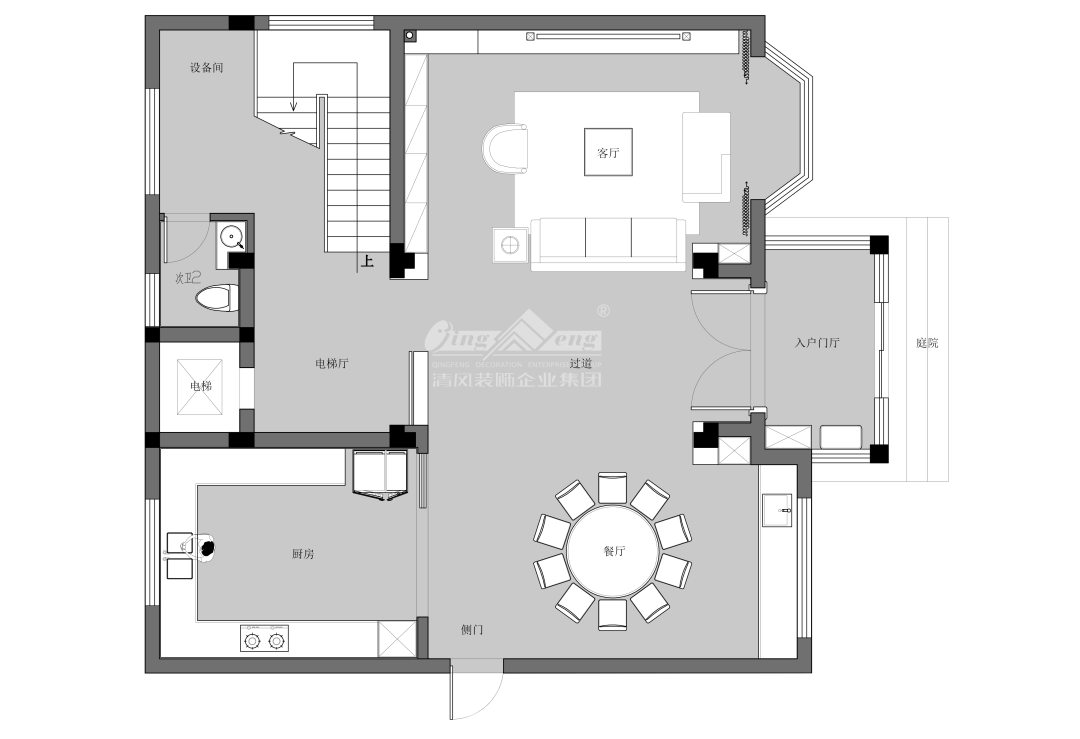 賞·析|420㎡現代簡約，家是自然的延伸